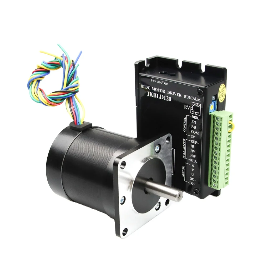 57mm high speed 36v bldc motor, rated 4000rpm 92w brushless dc motor