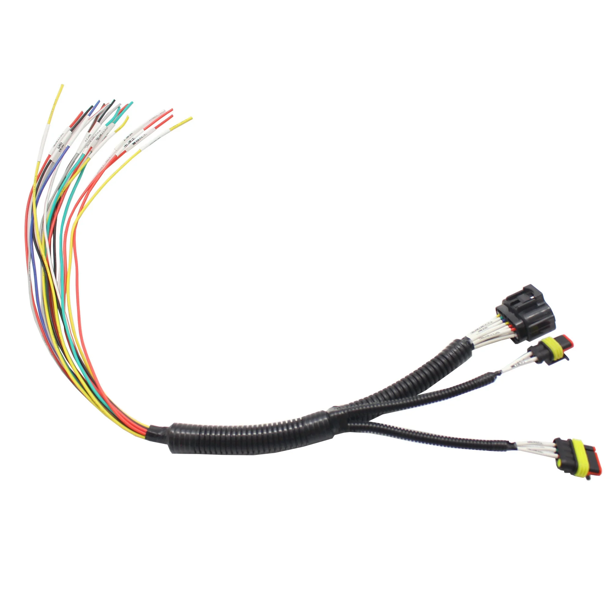 15P TE 282088-1 282080-1 factory manufacturing custom automotive wiring harness auto electrical car wire harness cable assembly