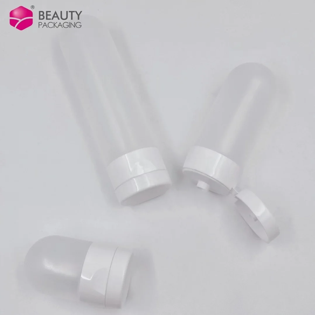 Skin Care 30ml 60ml 100ml PE Facial Cleanser Squeeze Bottle Empty Soft Cosmetic Tube Container