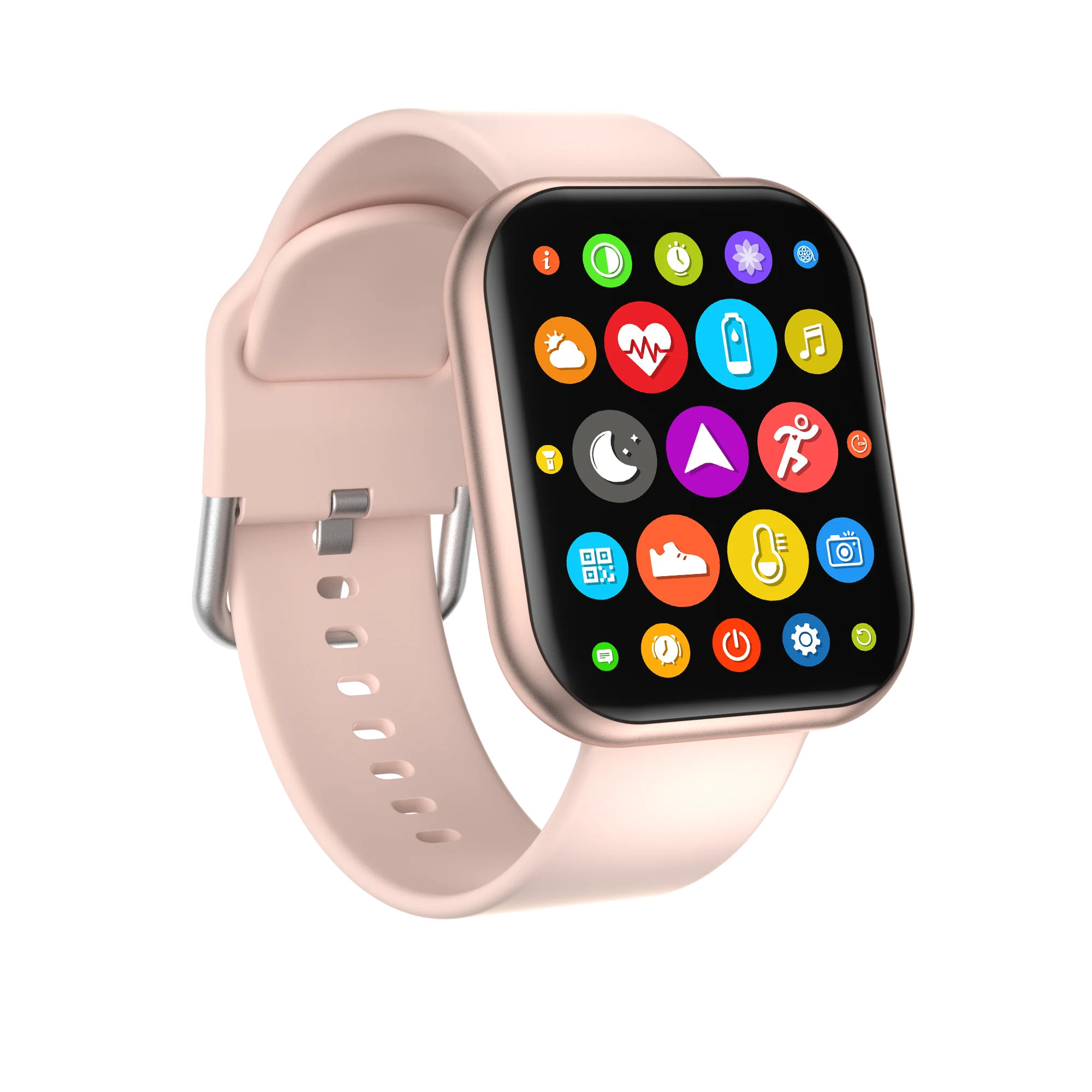 2022 FM09 1.69 Large screen APP Dafit Aluminum alloy talk watch