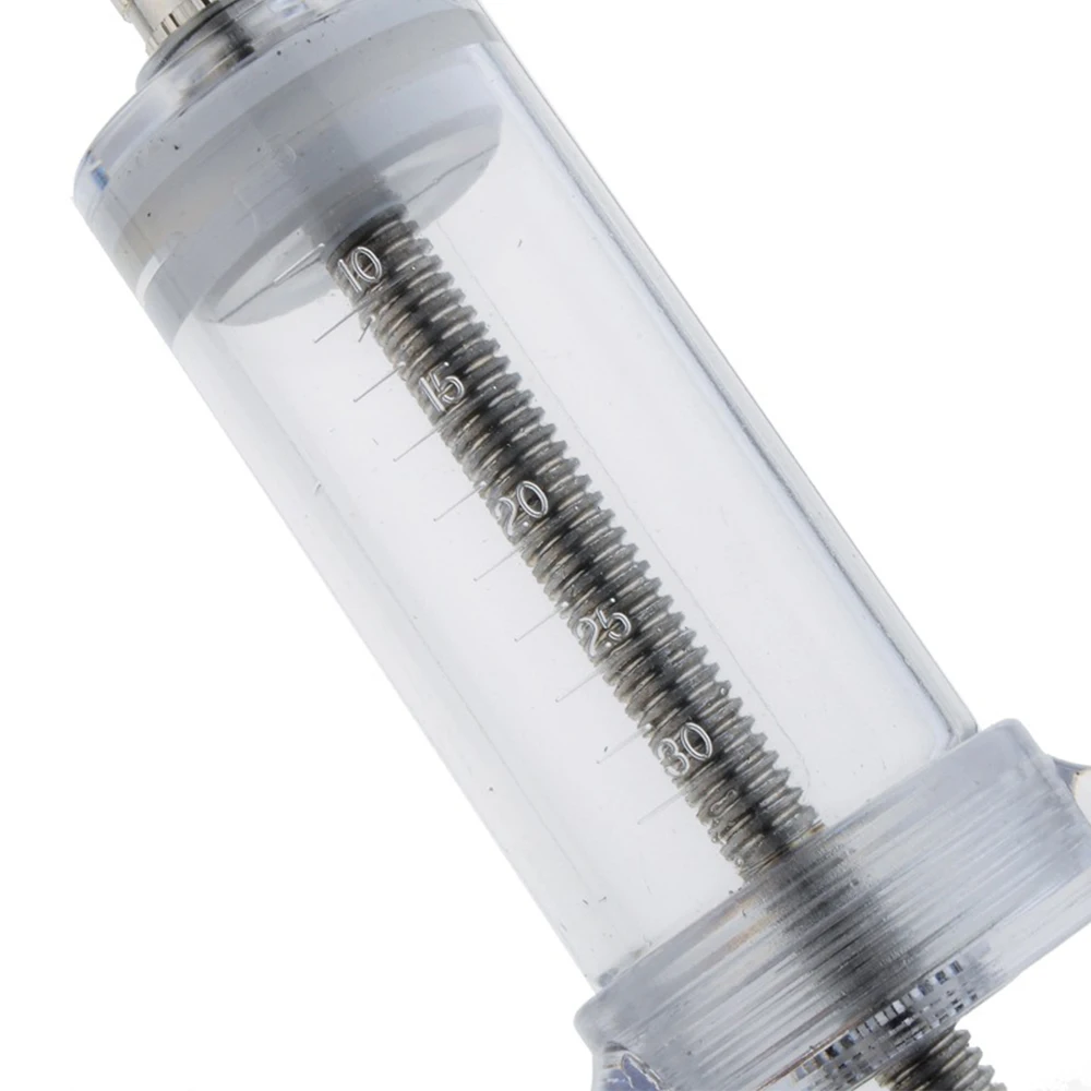 10ml 20ml 30ml 50ml Animal Injector For Pig Cow Plastic Vaccine Injection For Farming Adjustable Veterinary Syringe
