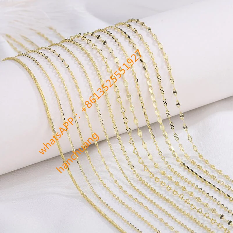Gold jewelry weaving machine hollow necklace chain making machine