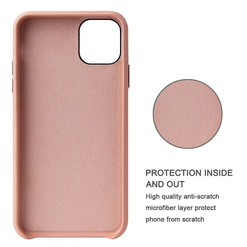 2020 Premium Official Luxury Leather Phone Case For iPhone 11 Leather Case