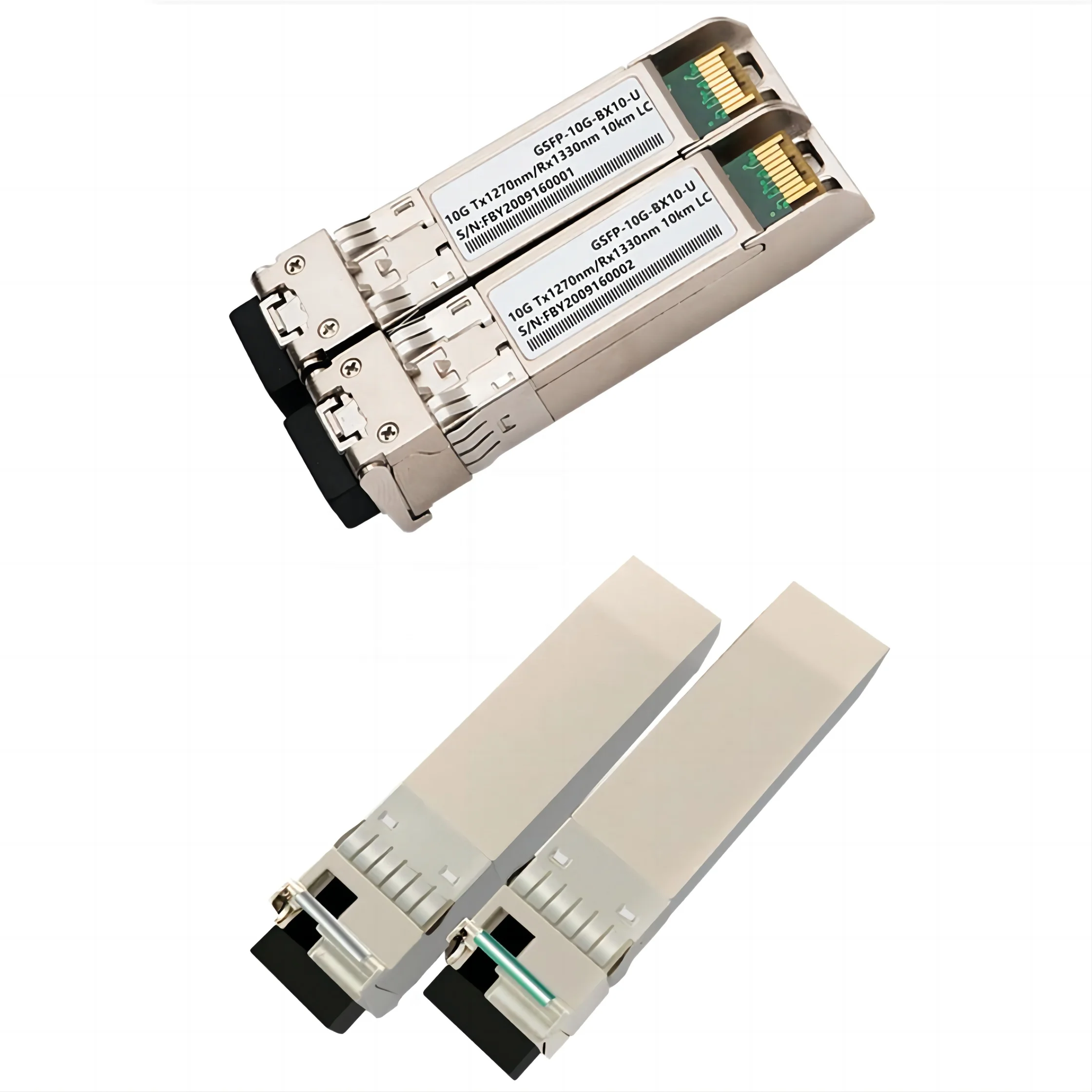 10G Fiber Optic Module 1330nm LC Single Mode Fiber Optical SFP Modules For Fiber Optic Switch Router
