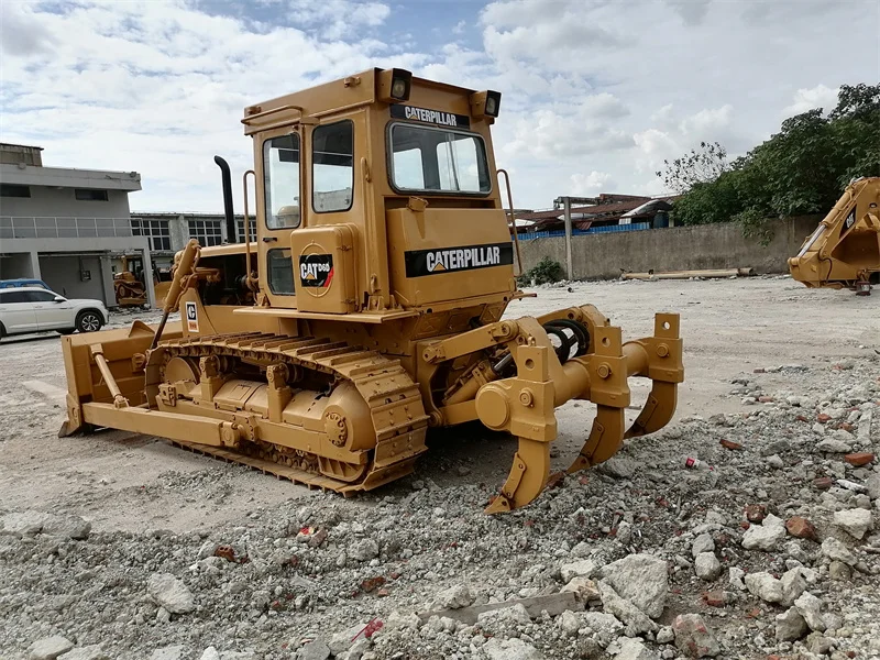 Дешевый б/у бульдозер Cat D6D б/у Машина бульдозер гусеница D6D D6H D6R D6G CAT D6 бульдозер в наличии