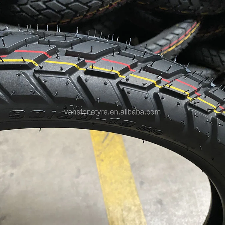 
Wholesale China Supplier 90.90-19 6pr/8pr Rubber Motorcycle Tyre 