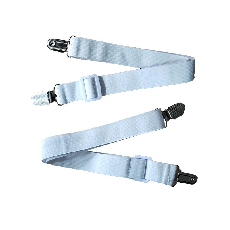 Adjustable Elastic Sheet Straps Heavy Duty Bed Sheet Grippers Suspenders for Mattresses Fitted Sheets