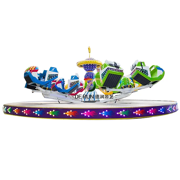 High Quality Fairground Amusement Park Equipment Rides Outdoor Crazy  Break Dance Manege for sale