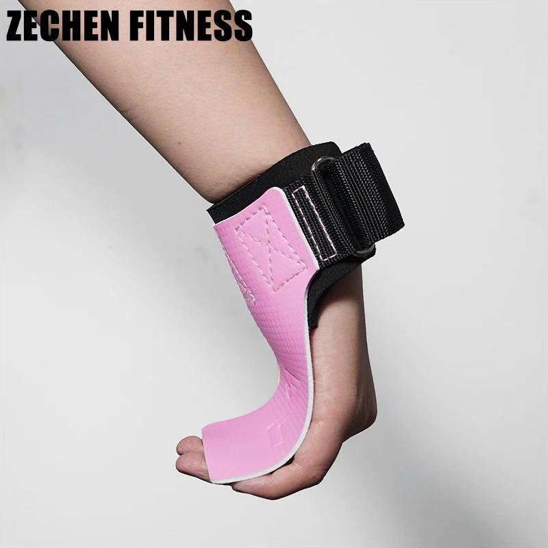 Custom Logo No-hole Carbon Fiber Leather Gymnastics Hand Grips Protector for Crossfits Weightlifting Gym Exercise Workout