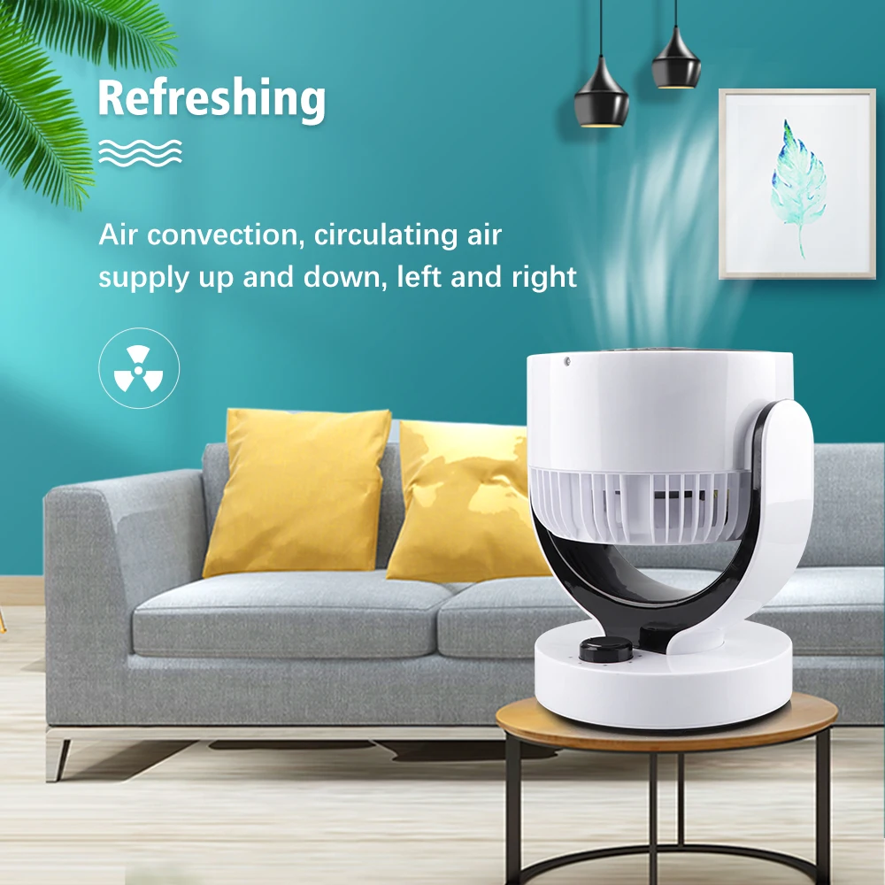 Energy Saving Heating Fan Dual-use Portable Office Electric Fan Heater Mini Air Heater Fan