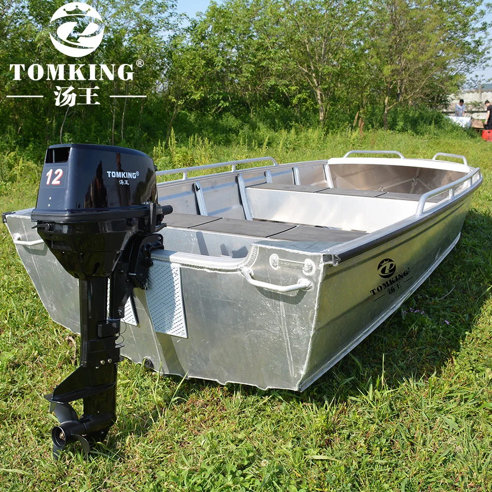 Дешевая лодка в рубчик 5 2 м алюминиевая рыболовная для продажи кабина bateau взрослых полностью сварная толщиной 3