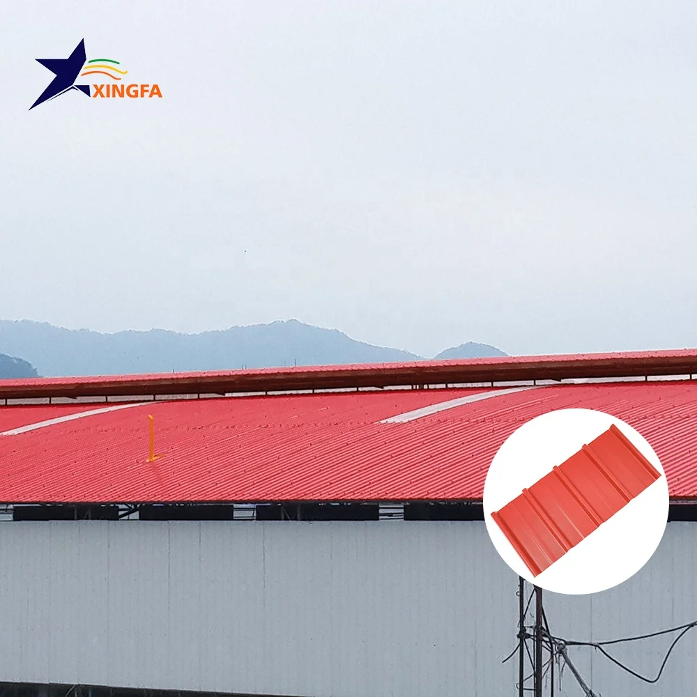 Good quality waterproof construction material asa pvc roofing tile