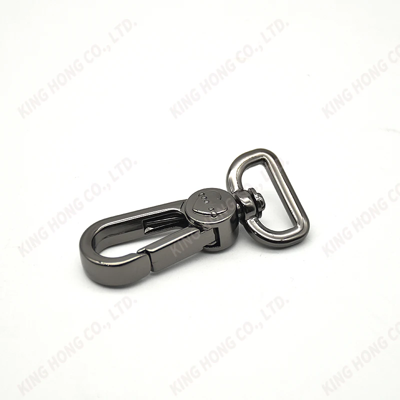 Wholesale alloy metal heavy duty swivel bag dog leash snap hook bolt trigger designer hooks custom design offer tension test