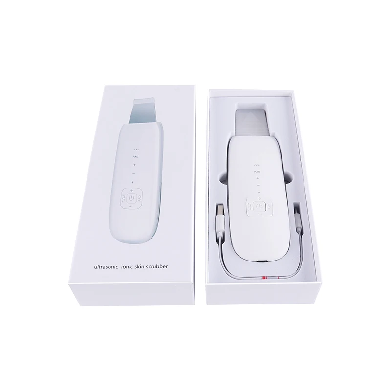 New Design Ultrasonic Ionic Skin Scrubber Facial Exfoliator