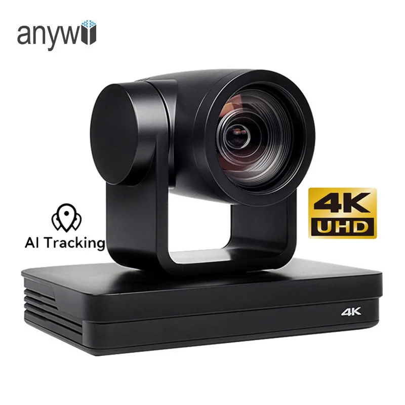 Anywii online education HDM 1 ip POE 4k live stream camera classroom AI track cam SDI NDI ptz auto tracking lecturer camera