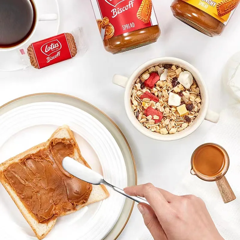 Various Flavors 400g  Lotuss Biscoff Spread Caramel Flavor Crunchy Spread for Breakfast Bread