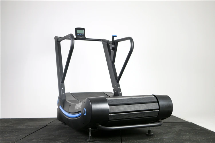 Home use Manual Commercial Gym Fitness Curved Treadmill machine