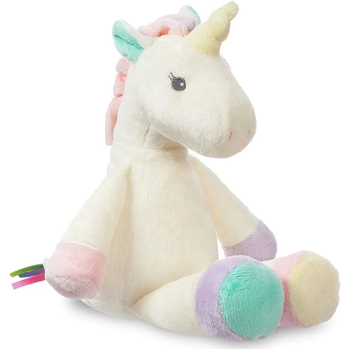 Best quality Cute Soft white Unicorn Plush stuffed animal toy
