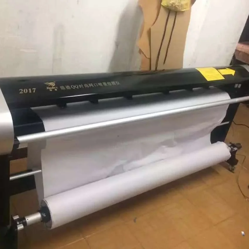 Jindex QQ HIgh Speed Inkjet Plotter China Garment Marker Plotter FOUR HEAD