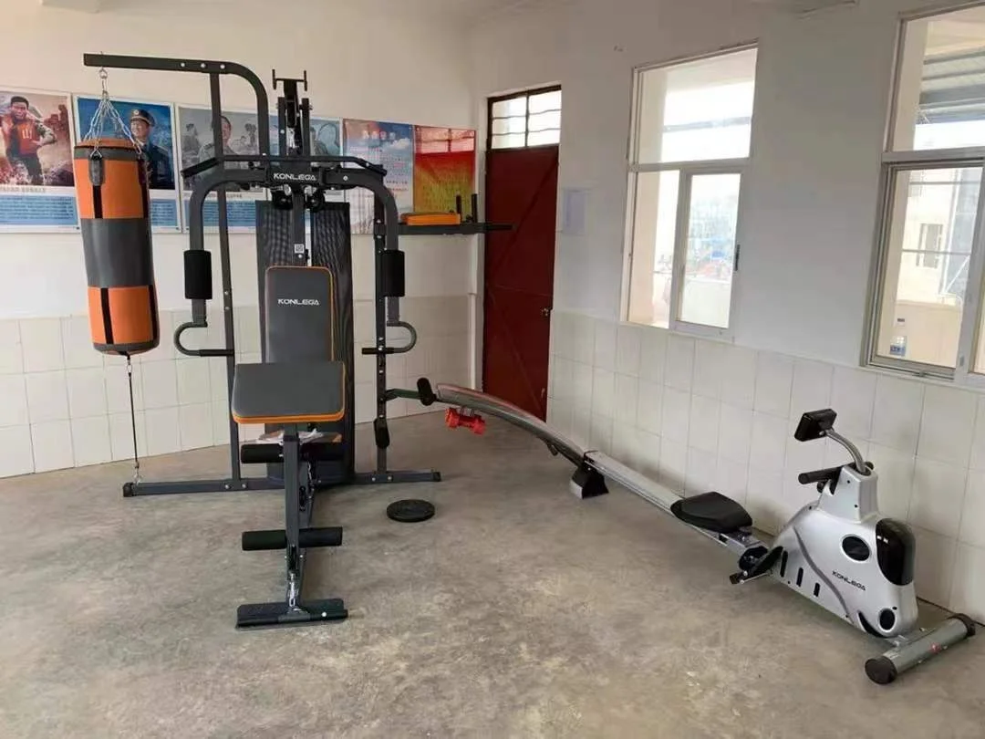 Home Trainer Body Building fitness multi gym mutli functional trainer 3 Station Multi Gym machine