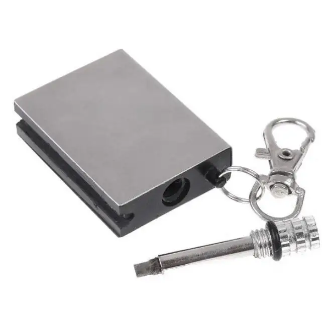 Stainless Steel Flint Fire Lighter Starter Matches Portable Survival Tool Kit for Outdoor