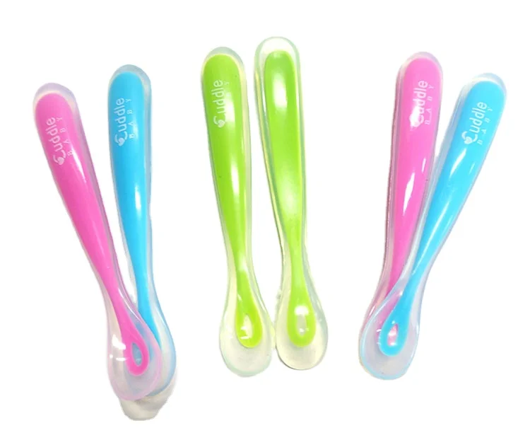 Factory Legenday Feeding Silicone Baby Spoon for Baby