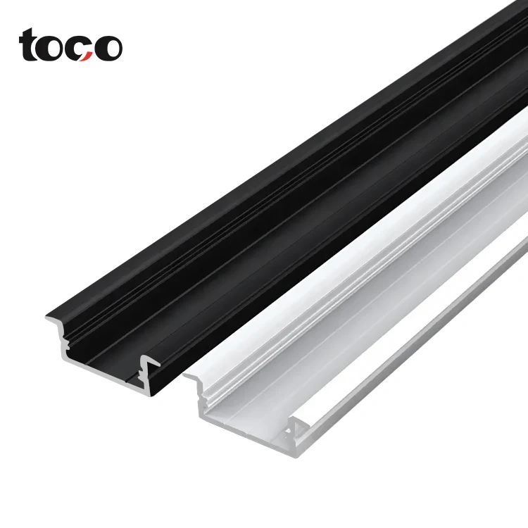 Unique Design Surface Mounted Aluminum Channel Linear Profile Strips U Shape Recess Led Aluminum Extrusion Profile