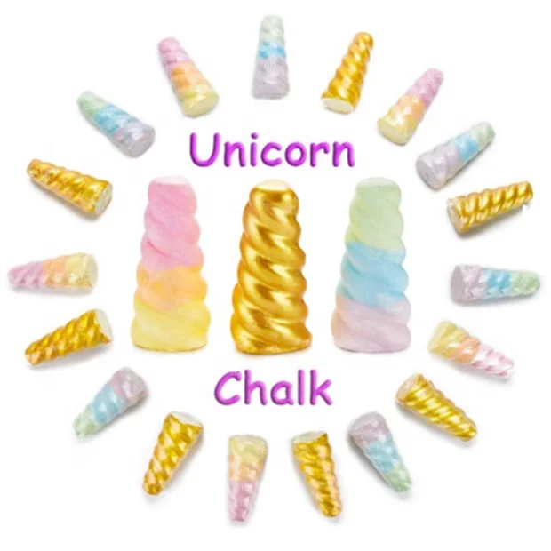 
OEM Multi-Colour Unicorn Sidewalk Chalk 