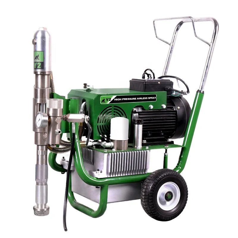 Гидравлический поршневой безвоздушный распылитель Y2, машина для распыления краски и шпатлевки