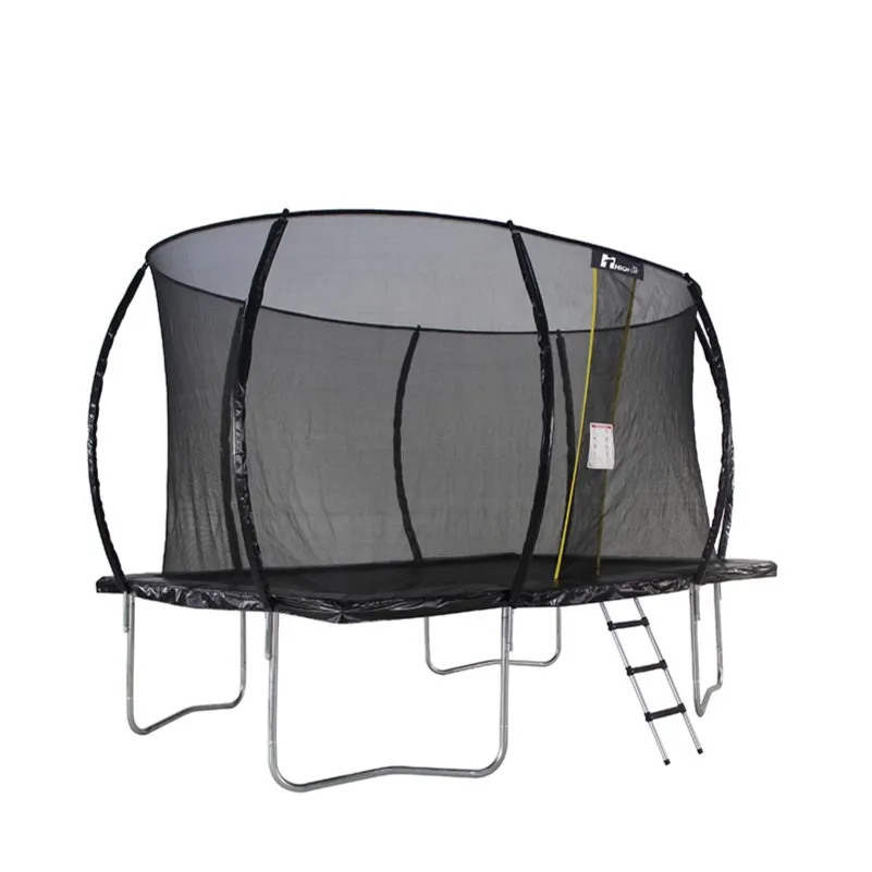 Уличный прямоугольный батут с шайбой