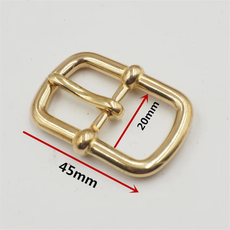DWDP-5706 belt brass buckle for dog collar solid leather
