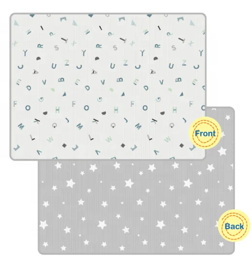 XPE playmat EVAONLY Baby Comfy Mat XPE Baby Play Mat Double-Sided Non-Slip Crawling Play Foam Floor Mat waterproof soft For Baby