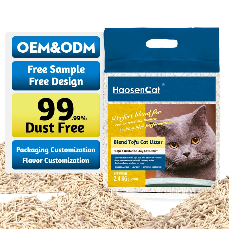 Large Discounts Direct Sale High Absorption Meek Strong Odor Lock Eco-Friendly Activated Carbon Blend Mixed Tofu Cat Litter