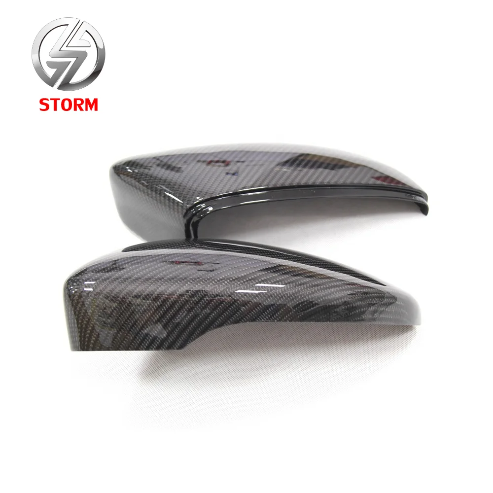 Replacement Carbon Fiber Mirror Cover For VW Passat CC Scirocco 2010-2016 Jetta Bora Beetles 11-16 EOS 2008-2016