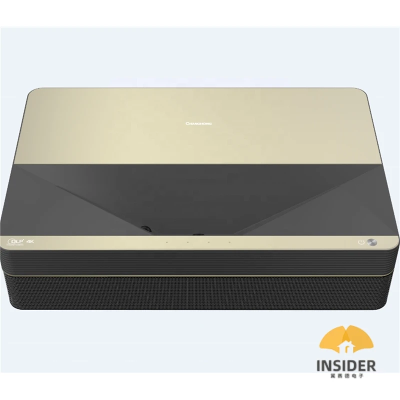 B7U Short Throw DLP 4K Laser Projector Video Beamer For Home TV With Android HDR 3D