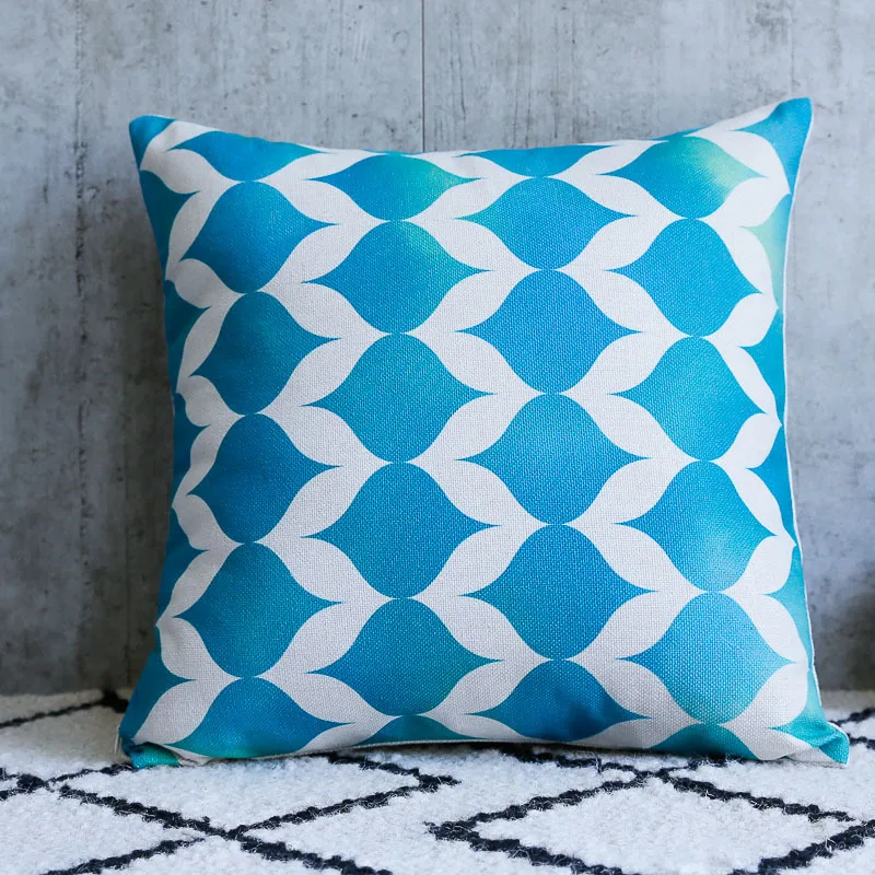 Лидер продаж уличная водонепроницаемая и Пыленепроницаемая Подушка с геометрическим рисунком