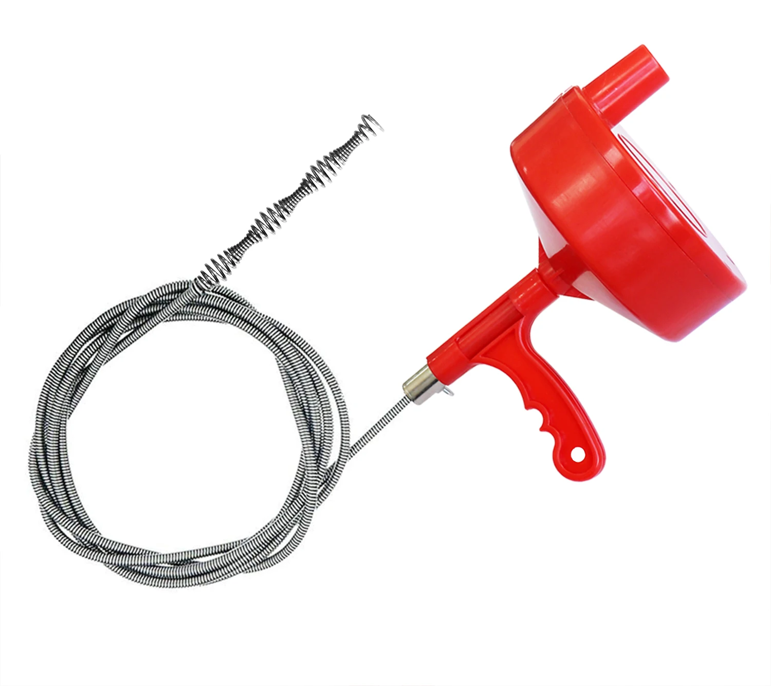 New Pipe Hand-Operated Drain Auger Multiple Specification Manual Operation Toilet Sewer Drain Snake Clog Remover