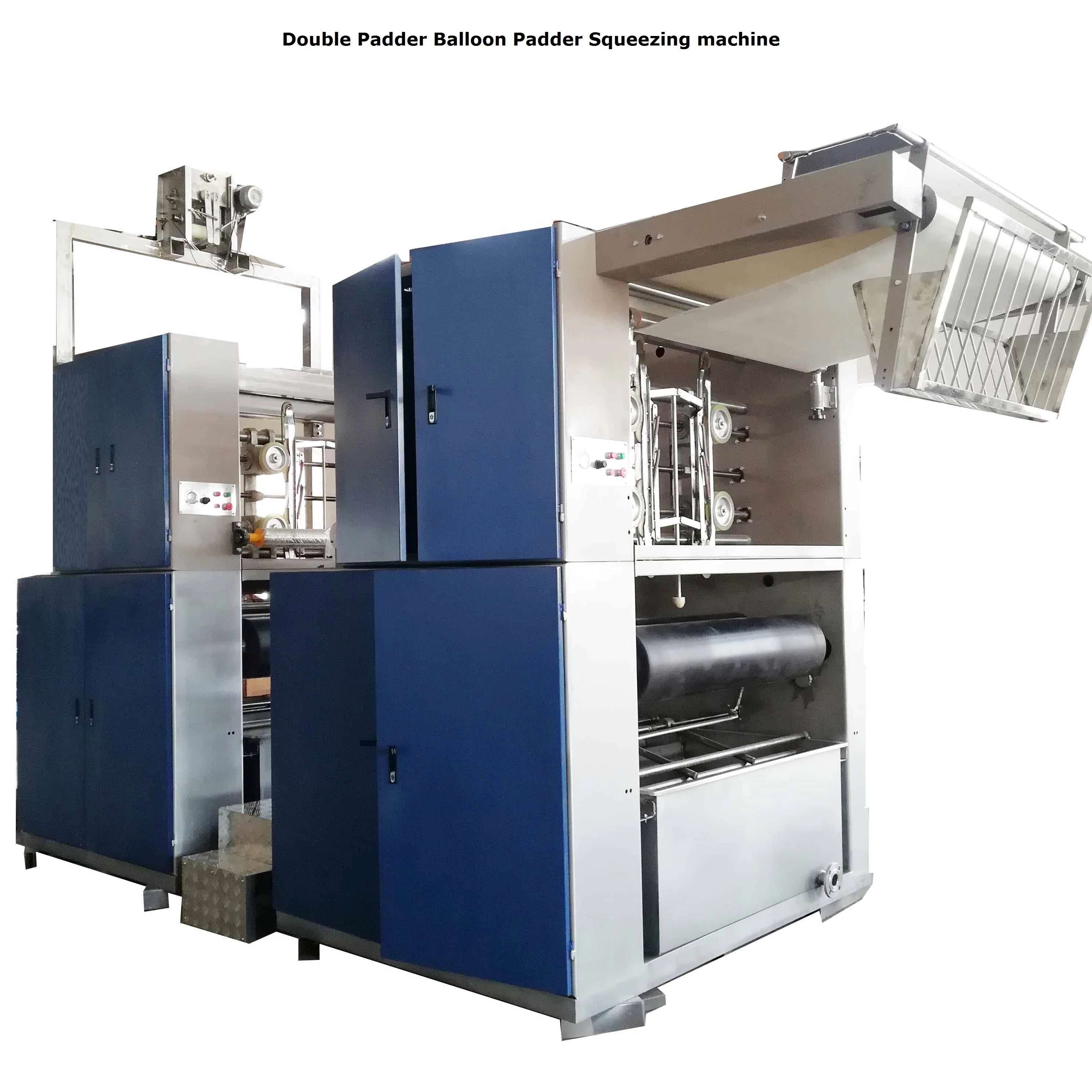 Tubular Balloon Padder with detwist for tubular fabric