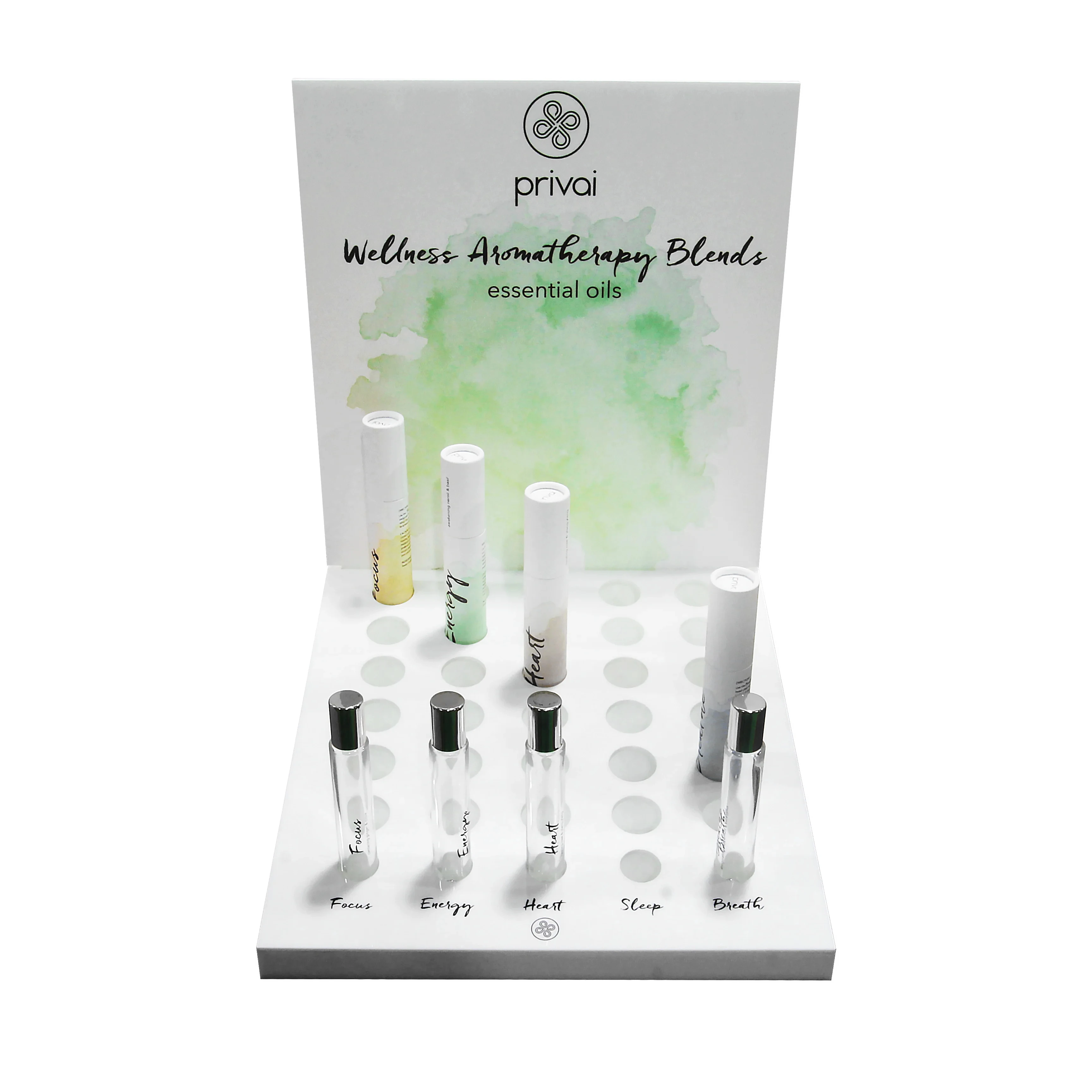 Customized Essential Oils Cologne Bottle Display Stand Perfume Organizer rack