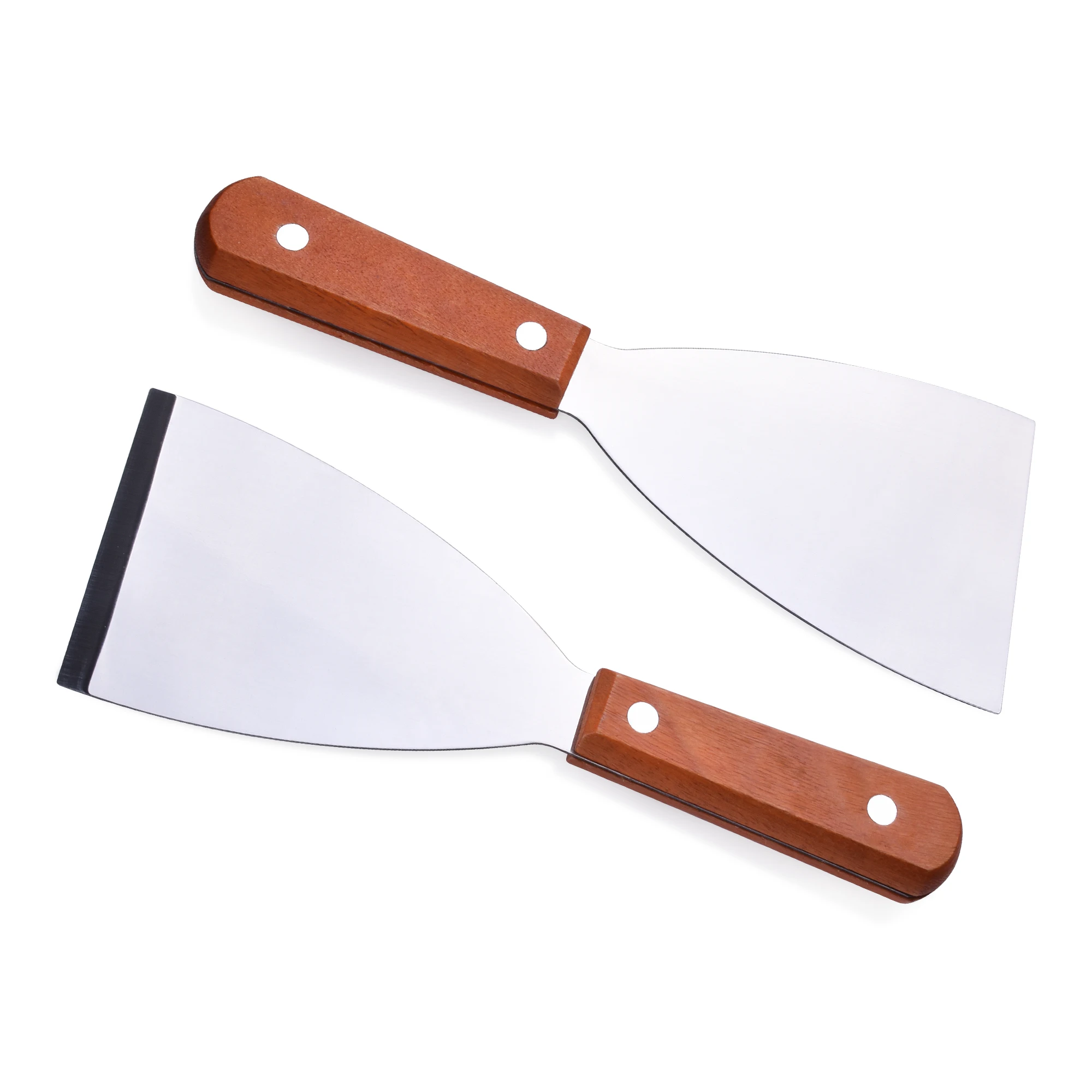 Stainless Steel Spatulas Dough Cutter Pizza Potato Knife Steak Shovel Knife Salad Scraper Chopper Pizza Cake Bbq Baking Tools