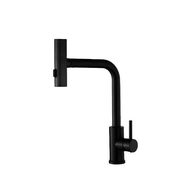 Modern Single-Handle 360 Degree Kitchen Faucet Steel Flexible Spout Waterfall Sink Faucet Different Style Ceramic Valve Core
