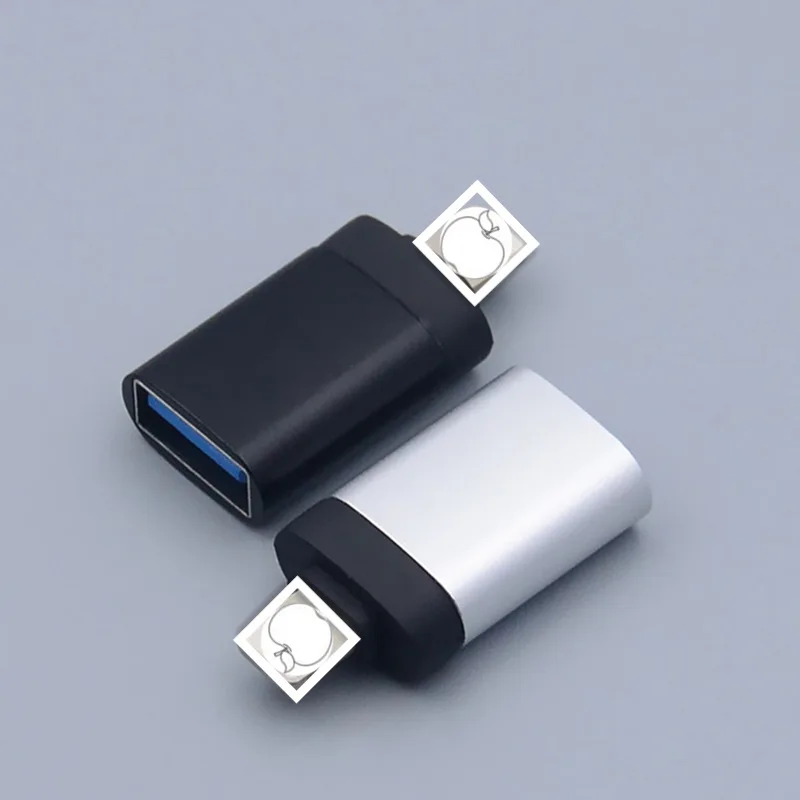 Оптовая продажа OTG переходник с USB на 8-контактный разъем Lightning для