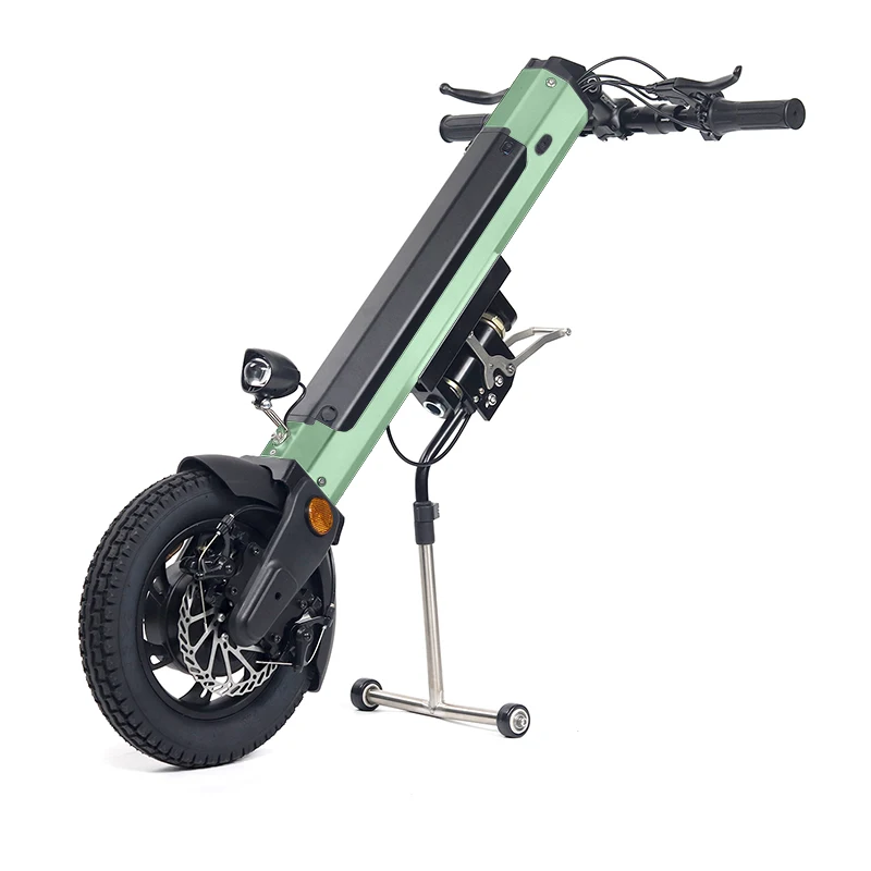 Fork suspension wheelchair handcycle handbike wheelchair trike wheelchair tractor trailer for handicapped and disabled