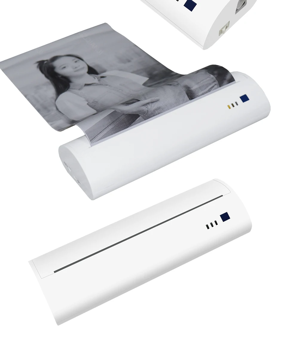 Portable Mobile SUB mini Bluetooth A4 photo inkless printer Built-in Battery Tattoo Transfer Printer Thermal printer