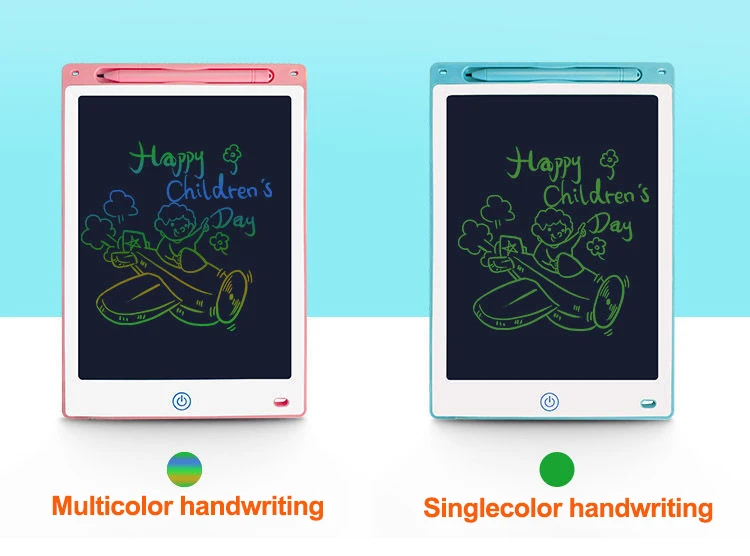 Colorful Screen Doodle Board Pad Electronic Drawing Handwriting 10 inch LCD Writing Tablet For Children Kids