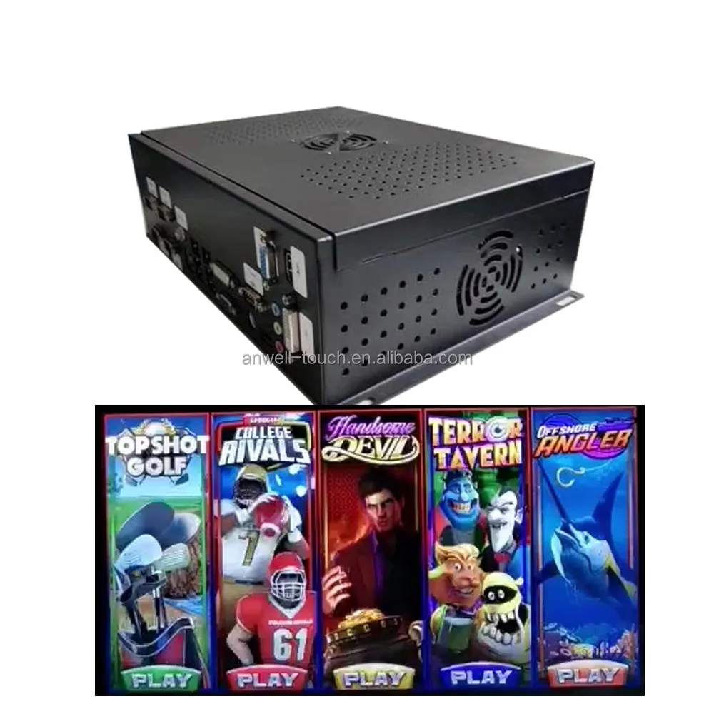 Video Game Machine Banilla Gaming Machine 5 IN 1 FUSION 2 Games Skill Game Software