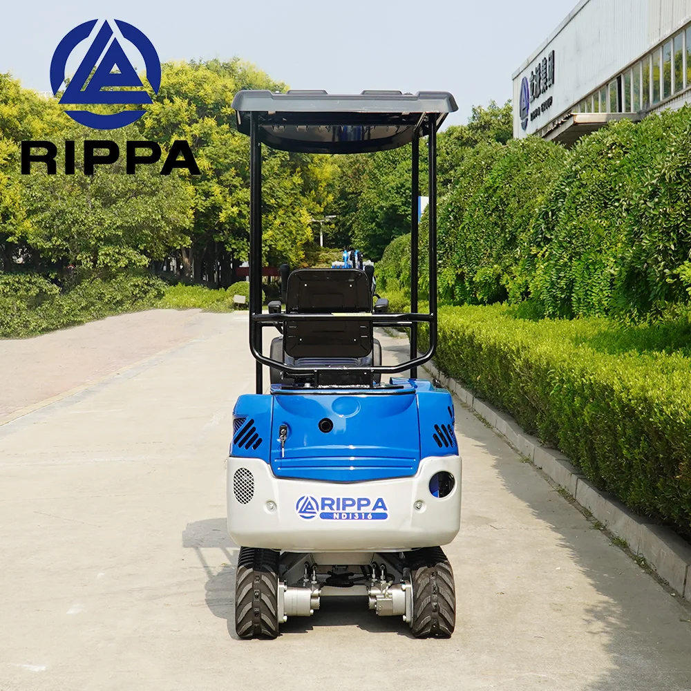 Support Customized Garden Mini Digger 1.2T Home/Farm Hydraulic Crawler Mini Bagger Excavator Micro Small Excavators