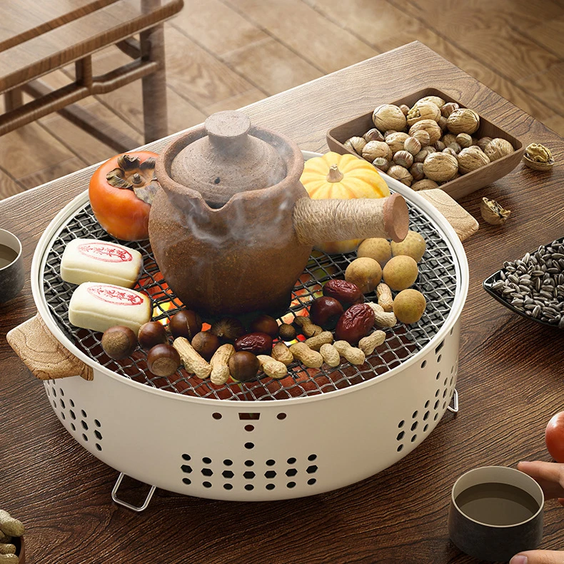 Tea Table Around The Hearth Portable Cheap Outdoor Patio Garden Barbecue