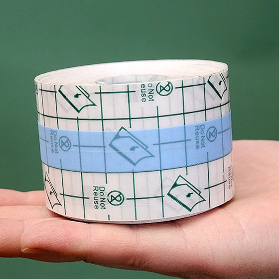 5cm  PU Disposable Makeup Palette Clear Portable Hand Stick Make UP Palettes No logo