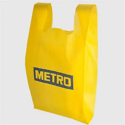 super market wholesale factory manufacturer private label Great Bags T-shirt heat pressed reusable shopping bags with logos